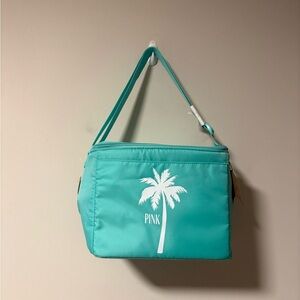 NWT Victoria's Secret Pink Palm Tree Soft Insulated Cooler